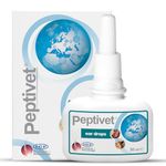 Peptivet Dog Ear Drops | Ear Solution for Soothing Relief and Balanced Ear Health with Chlorhexidine and Vitamin PP, Ideal for Sensitive Ears | 50ml