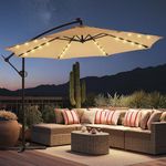 HOMSHADE 10ft Solar Lights Offset C