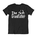 buzz shirts The Grandfather, Mens Retro Movie Organic Cotton Grandfather Themed T-Shirt Black