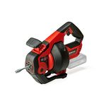 Einhell Power X-Change 18V Cordless Drain Cleaner - 7.6m Cleaning Spiral, Forward/Reverse, LED, Water Inlet/Outlet - TE-DA 18/760 Li Solo Drain And Pipe Cleaner (Battery Not Included)