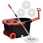 Mop and Bucket Set, 360° Spin Mop a
