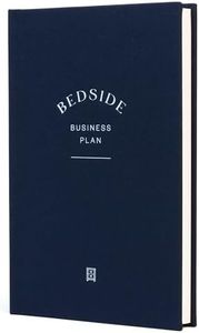 Bedside Business Plan - Guided Journal for Entrepreneurs, Start Your Dream Business Today, Business Roadmap, Linen Journal