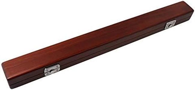 BQLZR 46cm Length Hand-made Wooden Band Music Director Orchestra Conductor Conducting Baton Case Storage Box