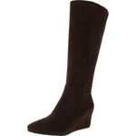 Anne Klein Women's Vella Fashion Boot, Dark Brown, 6 UK