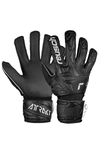 Reusch Attrakt Resist Junior Goalkeeper Gloves for Children, Ideal for Hard Fields or Artificial Grass