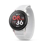COROS PACE 3 Sport Watch GPS, Lightweight and Comfort, 17 Days Battery Life, Dual-Frequency GPS, Heart Rate, Navigation, Sleep Track, Training Plan, Run, Bike, and Ski (White Nylon)