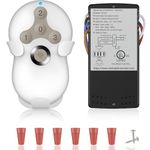 Universal Ceiling Fan Remote Control Replacement Kit Compatible with Harbor Breeze,Hampton Bay 3-Speed Dimmer Especially Replace Works with 99122 99123 99600