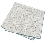 Focket Baby Splat Mat for Under High Chair, 43.3 X 43.3in Waterproof Non Slip Floor Splash Mat Play Mat and Table Cloth, Portable Washable Spill Mat for Mealtime Arts Crafts Carpet Picnic