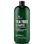 Botanic Hearth Tea Tree Shampoo, Vitamin C, Peppermint, Lavender and Rosemary Oil, Fights Dandruff and Dry Scalp, 16 fl oz