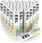 EBL 20 Pack AAA Rechargeable Batter