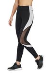 Imperative Quick Dry Gym Yoga Workout Sports Tights for Women with Pocket | Outdoor Running Slim Fit Pants for Women | Women Leggings (Light Grey, 2XL)