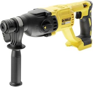 DEWALT 18V XR Brushless 26mm SDS-Plus Hammer Drill - Bare Unit (No Battery or Charger), Metallic Silver, DCH133NT