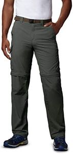 Columbia Men's Silver Ridge Convertible Pant, Gravel, 34x34-Inch