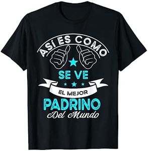 El mejor Padrino del mundo hombre cumpleaños regalo Camiseta