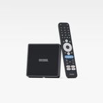 MECOOL MEon1 Google TV Certified 4K Streaming Media Player with AI Upscaling, Voice Remote, Chromecast Built-in, WiFi, Dolby Audio, 32GB