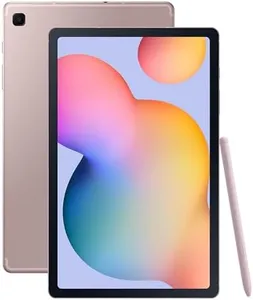 SAMSUNG Galaxy Tab S6 Lite (2024) 10.4" 64GB WiFi Android Tablet, S Pen Included, Gaming Ready, Long Battery Life, Slim Metal Design, Expandable Storage, US Version, Chiffon Pink, Amazon Exclusive