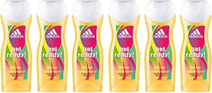 Adidas Get Ready Women Shower Gel, 250 ml