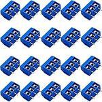 20 Pcs 3Pin 5.08mm Pitch PCB Mount Screw Terminal Block Connector by UMTMedia®