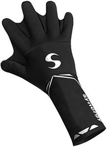 Synergy Neoprene Thermal Swim Gloves (Medium, Swim - Blue)