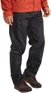 Marmot Men's Precip Eco Pant Hardshell Rain Proof Pants, Waterproof Trousers, Windproof, Breathable Black