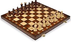 Handmade European Wooden Chess Set 