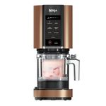 Ninja CREAMi Ice Cream Maker & Frozen Dessert Maker with 3 Tubs, 7 Programs, Makes Ice Cream, Gelato, Sorbet, Smoothie Bowl, Milkshakes and more, Makes 1.4L of Ice Cream, Black & Copper, NC300UKCP