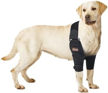 KERBIY LISPOO Dog Elbow Brace Protector Pads Provides Support and Protection, Dysplasia for Hygroma, Arthritis,Dysplasia,Elbow Calluses,Shoulder Dislocation, Brace(SL (D0003)