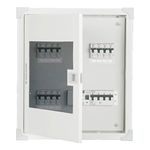 Anchor by Panasonic 98314 Uno Series 6 Way TPN Acrylic Double Door Distribution Board