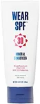 WearSPF Mineral Sunscreen SPF 30 Broad Spectrum Sun Lotion for Face and Body Antioxidant-Infused, Chemical-Free and Formulated with Zinc Oxide for Powerful UVA/UVB Protection, 3.4 oz