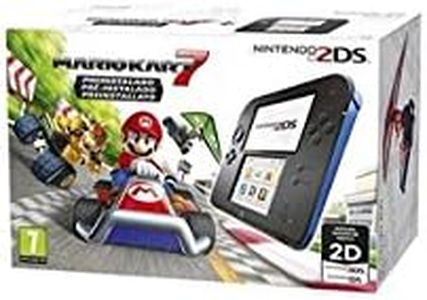 Nintendo 2DS Nero/Blu + Mario Kart 7 Preinstallato [Bundle]