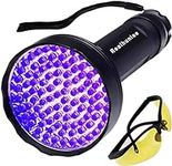 UV Flashlight Black Light, 100 LED 