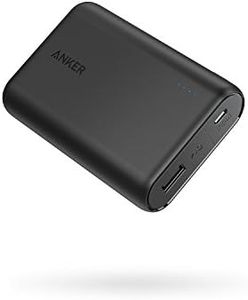 Anker Power Bank, One of the Smallest and Lightest 10000mAh External Batteries, Ultra-Compact, High-speed Charging Technology Portable Charger for iPhone 15/14/13 Series, Samsung Galaxy and More
