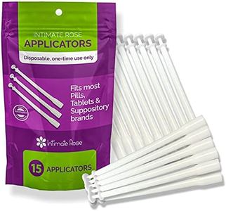 15 Count Vaginal Suppository Applicators