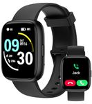 AITAFY Smart Watch for Men Women with Bluetooth Call, Compatible with iOS/Android Phones, Alexa Built-in, 1.83" HD Screen with Heart Rate/Sleep/SpO2 Monitor, 100 Sports Fitness Activity Tracker