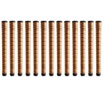 Winn DriTac Wrap Oversize Plus 1/8" Copper Golf Grip Bundle, 13 Piece