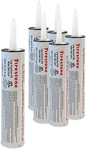 Firestone Lap Sealant HS for EPDM Pond Liners, Pack of 6 Tubes – Seam Sealant for PondGard Liner Splices, Compatible with Standard Caulk Gun, Pond Liner Installation and Repair Sealant