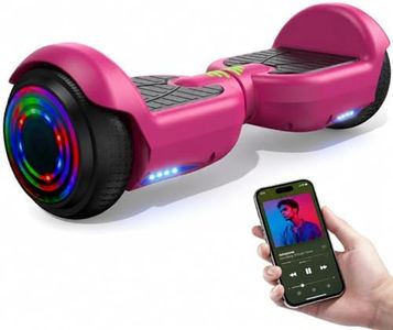 XERATH All Terrain hoverboard with Bluetooth Speaker and Led Lights,hoverboard for kids UL 2272 Standard,Self Balancing Scooters a great gift for boys and girls