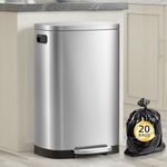 KdbK 13 Gallon Trash Can with Lid, 