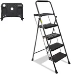 4 Step Ladder, GOLYTON Lightweight 