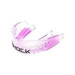 Shock Doctor Trash Talker Basketball Mouthguard. Low Profile Mouth Guard for Basketball. Easy Talking, Breathing (Adult, Clear)