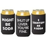 Foldable, Waterproof Soda Can Cover