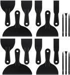 Plastic Putty Knives Set, Plastic Putty Filler Knife & Scrapers Tool Non Scratch, Spackle Knife Scraper Tool for Wall Repair, Wallpaper Paint Removal (18)
