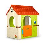 Feber - Fantasy House, children's playhouse with folding door, to play outdoors or at home, multicoloured, sturdy and easy to assemble, for children from 2 to 6 years old, FAMOSA (800010237)