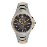 Seiko Metal Analog Grey Dial Men Watch-Ssc376P9, Bandcolor-Silver