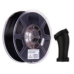 eSUN Carbon Fiber Filled Nylon Filament 1.75mm, 3D Printer Filament PA-CF, Dimensional Accuracy +/- 0.05mm, 1KG Spool (2.2 LBS) 3D Printing Filament for 3D Printers, Natural