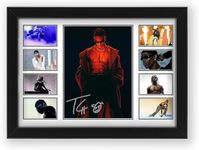 Travis Scott Signed Poster Print- Limited Edition Autograph Fan Gift – Collectible Memorabilia Merchandise (Framed A3 (30x40cm))