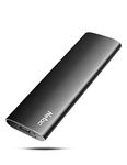 Netac Portable SSD 250GB USB 3.2 Gen 2 (10 Gbps, Type-C) External Solid State Drive PSSD 250GB Mobile SSD 250GB, Business Travel Essential, Deep Black