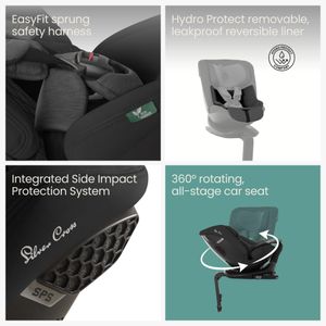 Silver Cross Motion 360 Car Seat – Rotating, All Ages