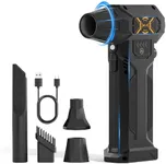 Electric Air Duster-380000RPM Compressed Air Duster, Super High-Speed Air Blower, Replace Compressed Air Cans,Keyboard and PC Clean, Adjustable Air Blower for Outdoors,Car,Home (AC-27)