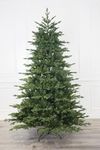 Holiday Stuff 9 Foot European Balsam Fir Artificial Christmas Tree Pre-lit with Dual LED Lights (9ft Pre-lit)